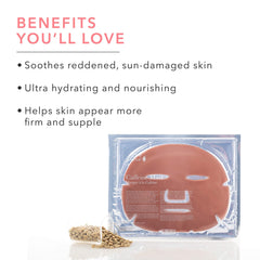 100% PURE serum texture on fingers showing lightweight hydrating feel