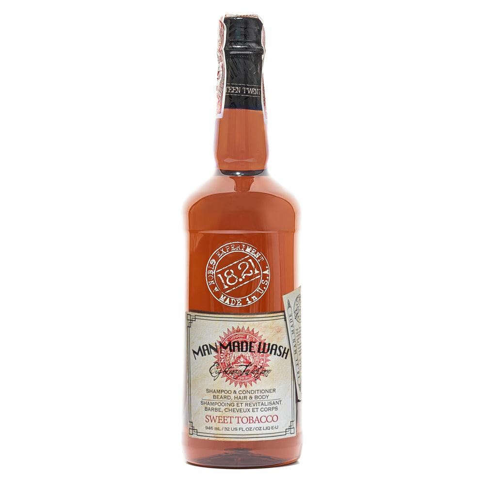 18.21 Man Made front bottle view showing packaging and premium scent