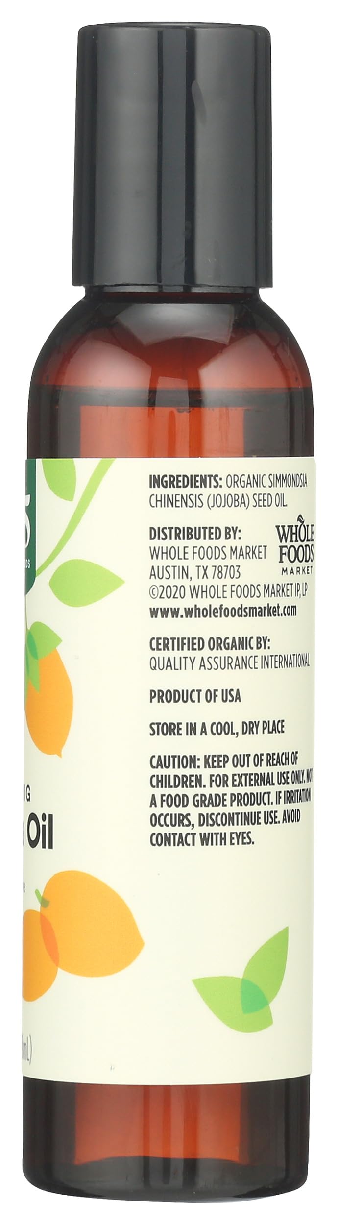 365 by Whole Foods Market applied to hair ends reducing frizz and adding shine