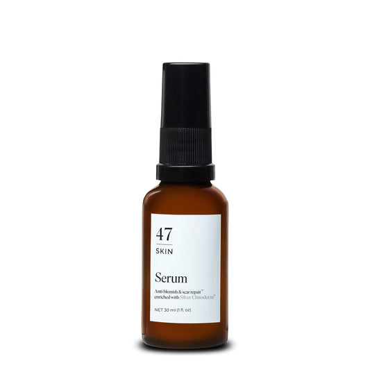 47 Skin front packaging showing clean bottle for quick identification and trust