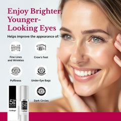 5th & Glow cream texture close-up highlighting lightweight, smooth absorption benefit