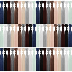 79STYLE front pack view showing 125 hair ties and value pack benefit