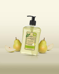 A LA MAISON pump close-up highlighting smooth dispense and convenient use