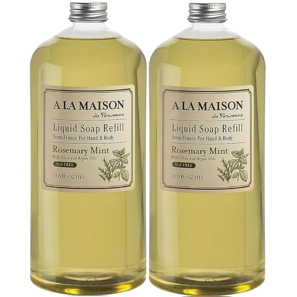A LA MAISON front packaging showing refill bottles and product branding for clear identification
