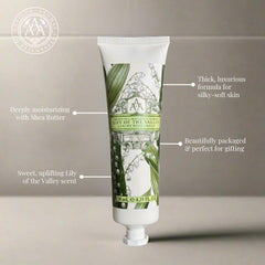 AAA DE AROMAS Artesanales de Antigua held in hand to show 2 fl oz scale and travel convenience