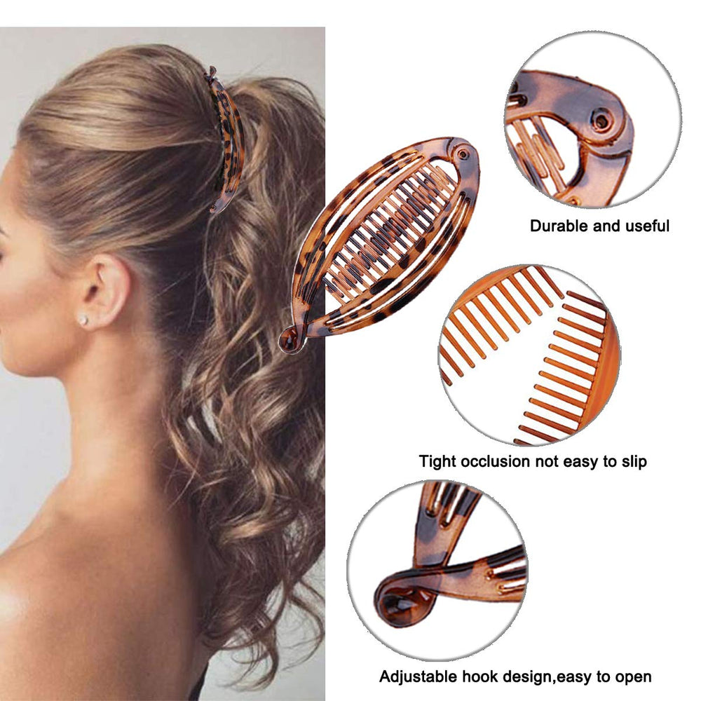 Aaiffey clip securing thick curly hair demonstrating strong all-day hold and comfort