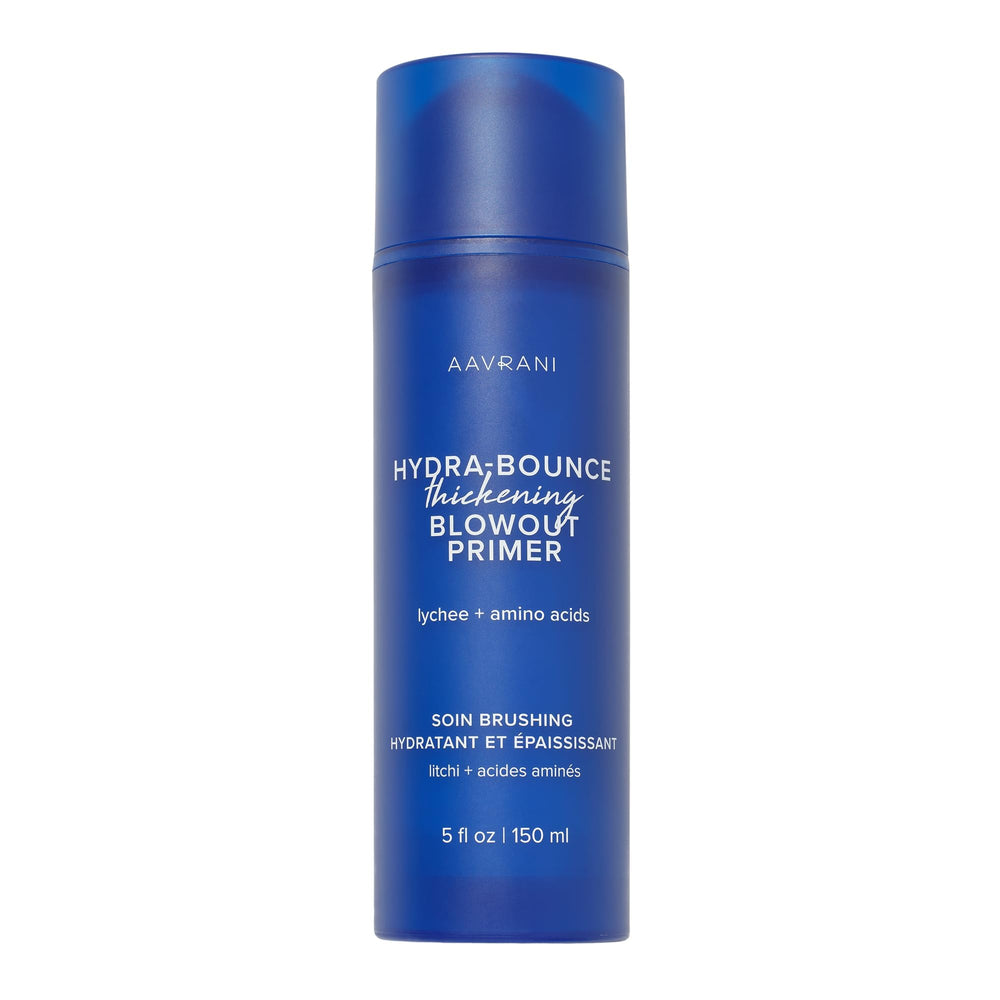 AAVRANI front packaging showing product and benefits for fuller blowouts
