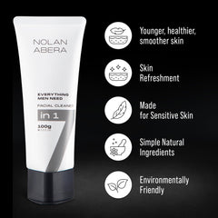 ABERA Nolan packaging label closeup highlighting key active ingredients