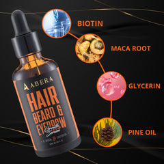 ABERA roller and serum open, demonstrating applicator for precise targeted use