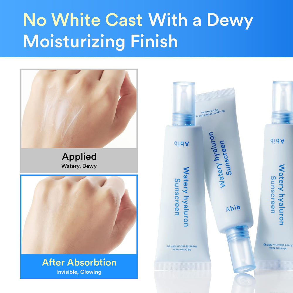 Abib label close up showing SPF 30 and active ingredients