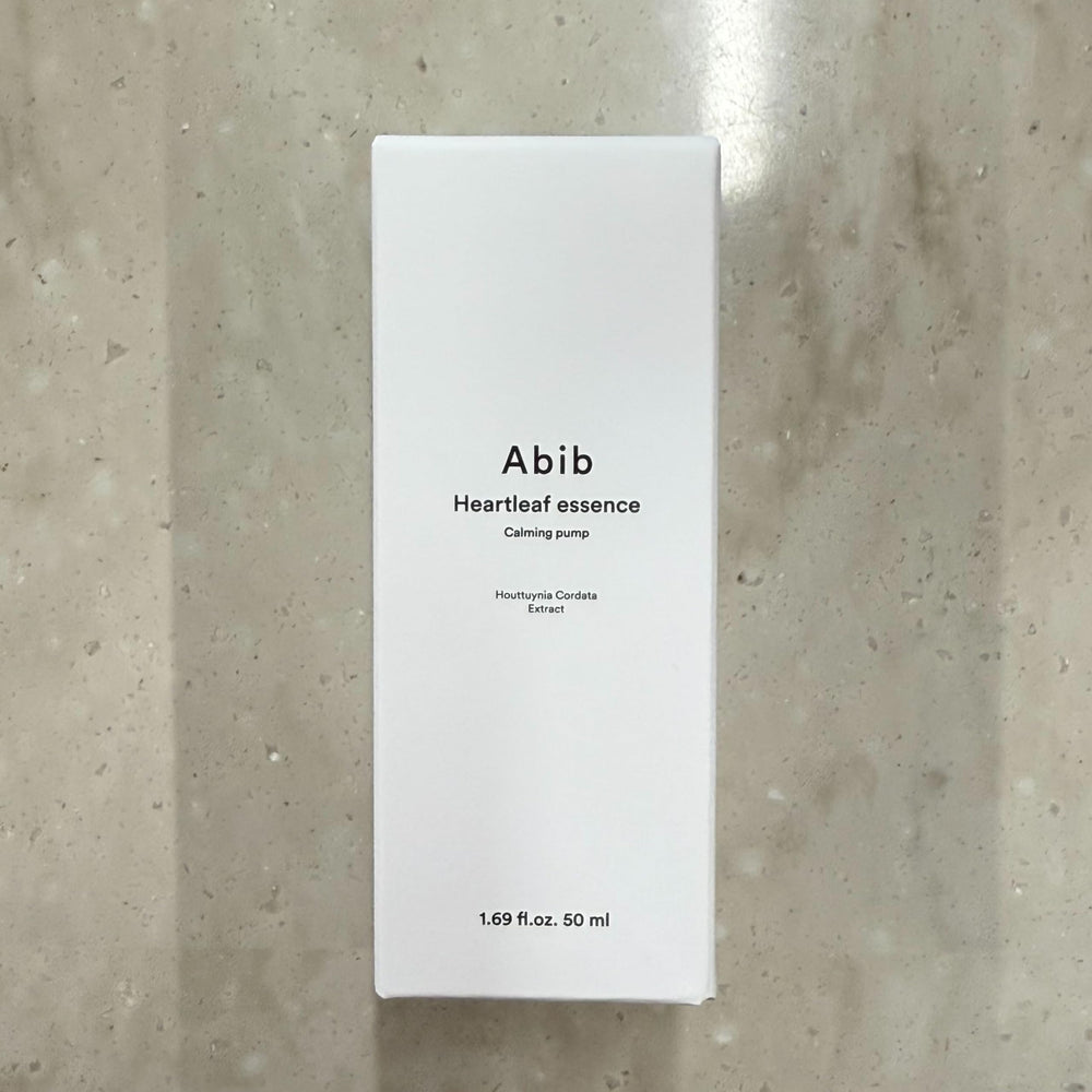 Abib essence in hand for scale and travel-friendly 50ml convenience