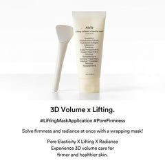 Abib jar open texture showing cream-to-film formula for overnight use