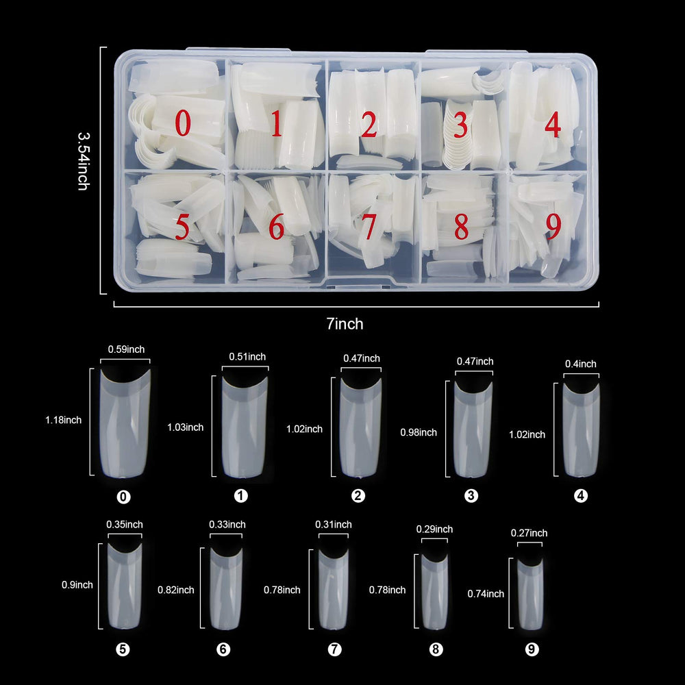 Abodhu storage box with numbered compartments for fast sizing