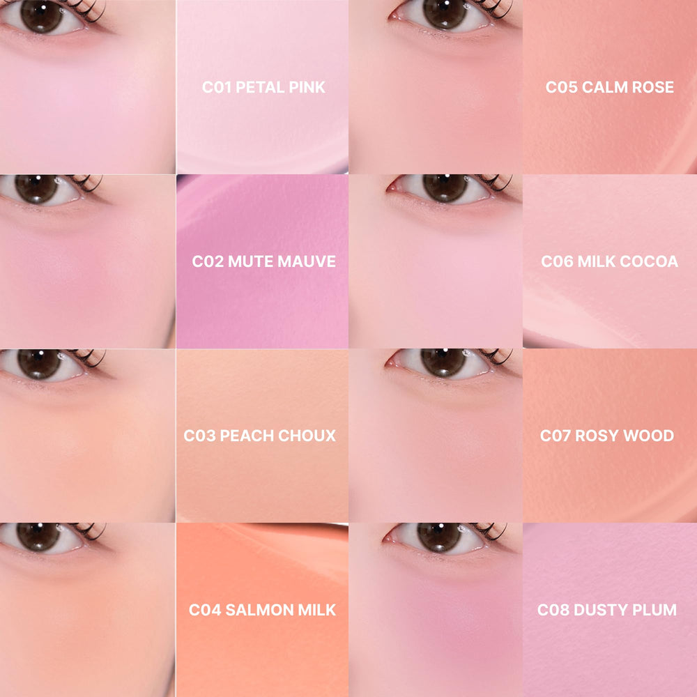 about tone label close-up highlighting shade name and lasting-wear benefit