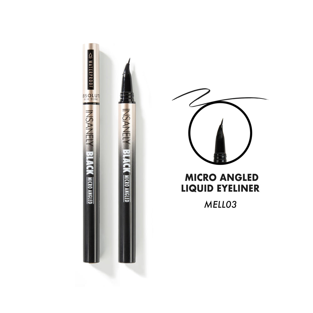 Absolute New York close-up flexible brush tip highlighting precision control