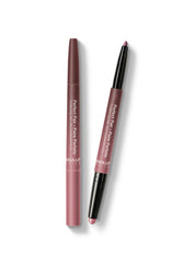 Absolute New York front view showing the dual-ended lip duo and benefit of coordinated shades
