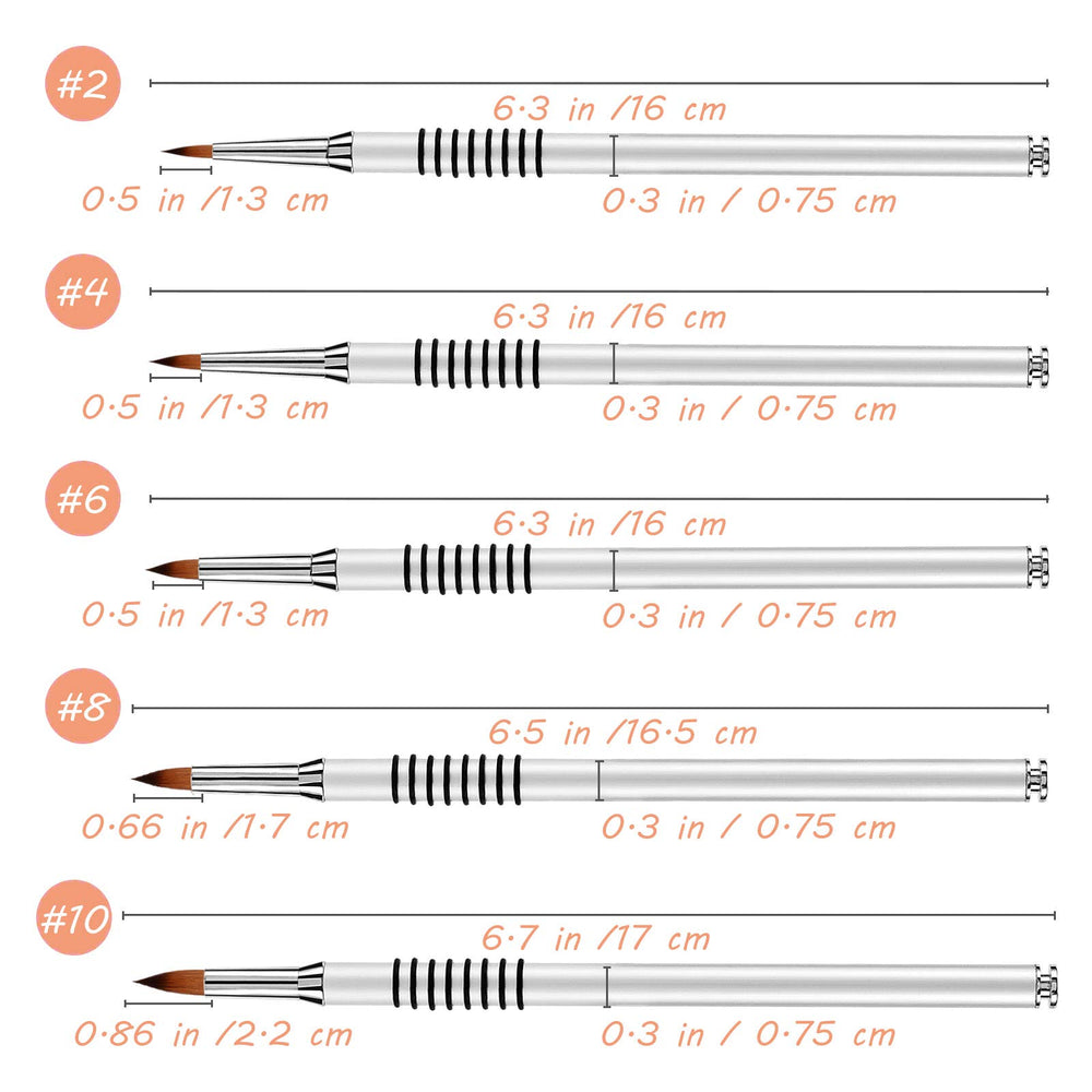 Accmor packaged brush and included sleeve for safe storage and protection