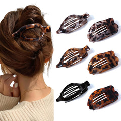 ACECHA claw clip front packaging shows leopard finish and ready-to-gift appeal