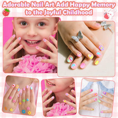 Acejoz hand comparison showing short nails fit for children