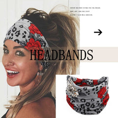 Acenail headband styled with beach outfit for sun-ready hair control