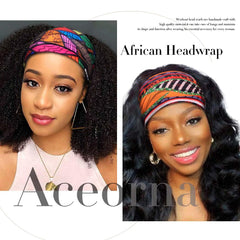 Aceorna knotted detail side view highlighting structured boho look and hold