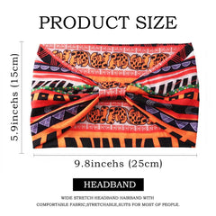 Aceorna headband next to ruler showing size and wide coverage for most heads