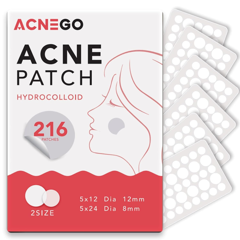 AcneGo front packaging showing count and benefits for quick identification