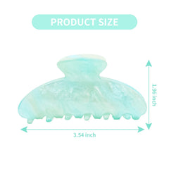 ACO-UINT close-up acrylic texture revealing smooth edges for gentle hair protection