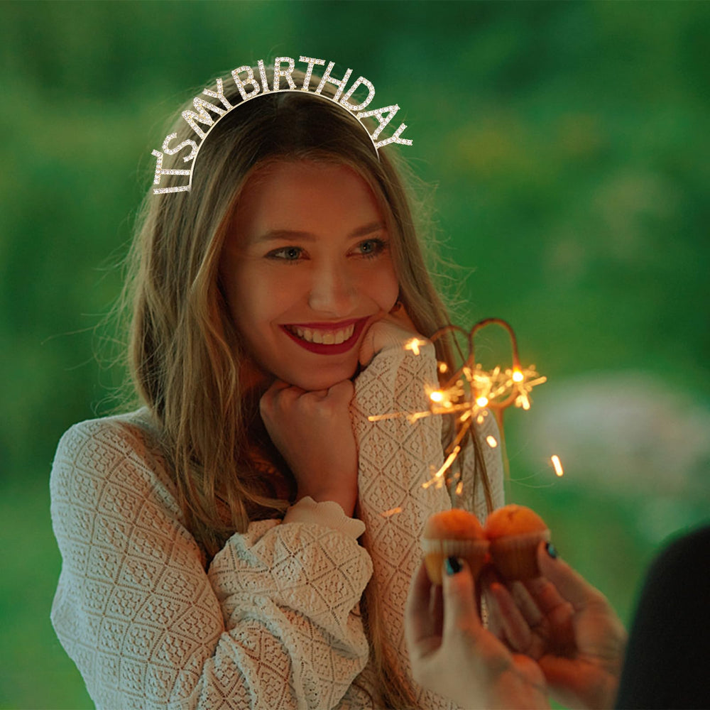 ACO-UINT crown in use on birthday girl creating festive focal point