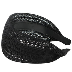 ACO-UINT front view headband showing neat boho wrap and flattering fit