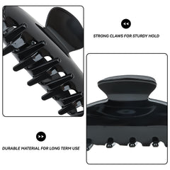 ACO-UINT teeth and rounded edges protecting hair from snags