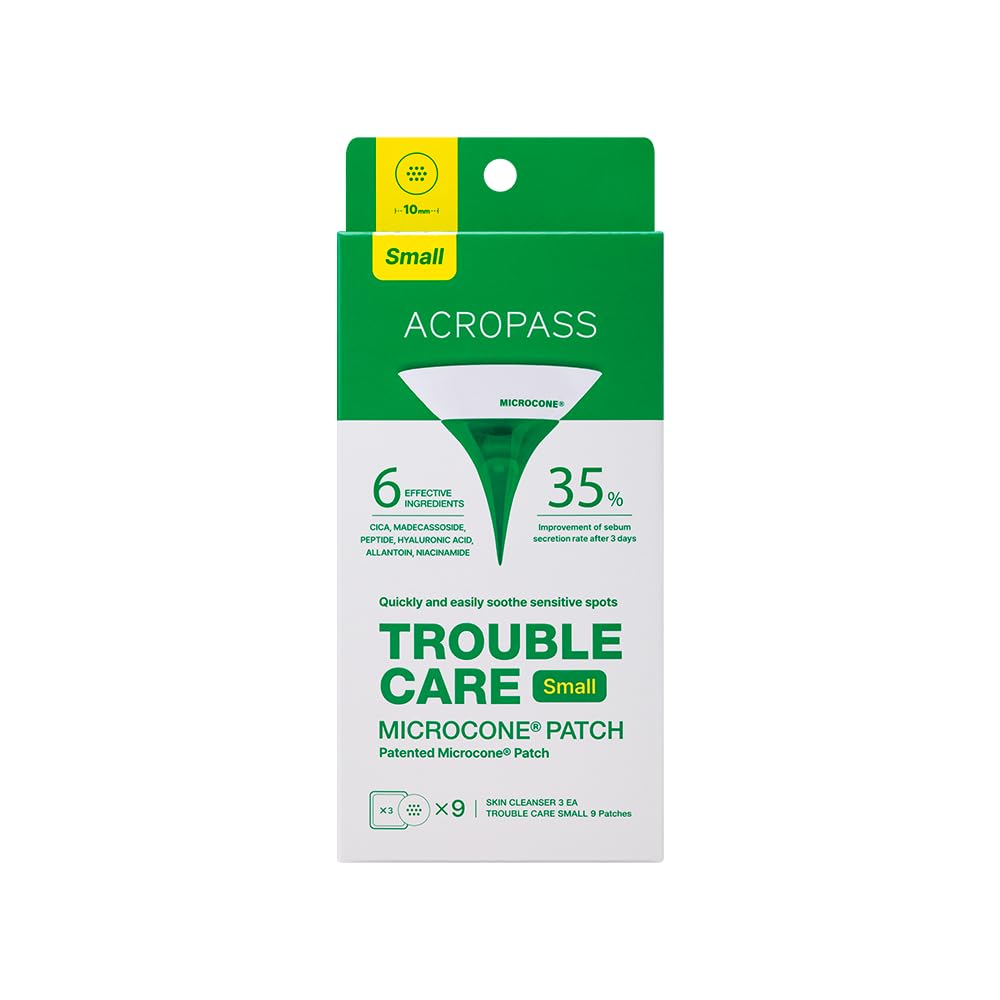 Acropass front packaging showing product name and 9-count convenience
