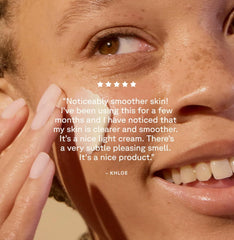 Acure open night cream jar highlighting richer formula for overnight renewal