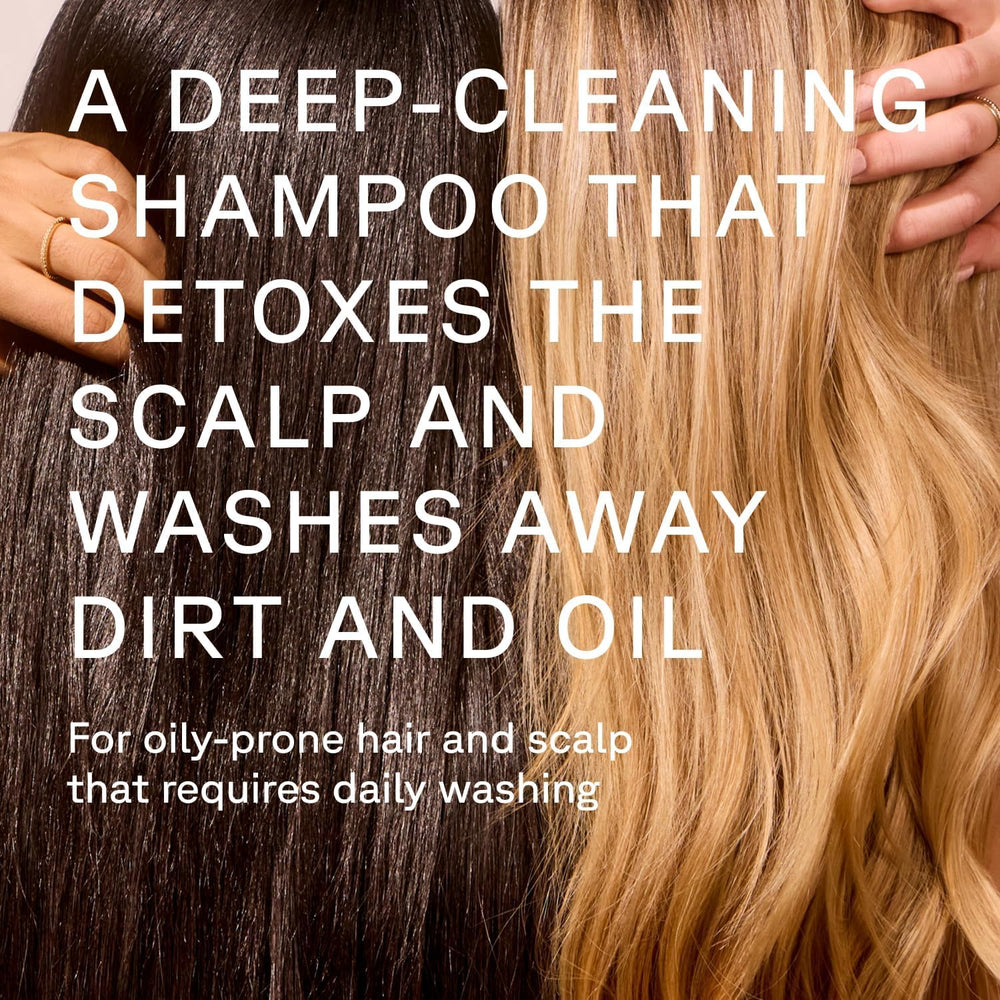 Acure shampoo foamy texture close-up demonstrating gentle lathering benefit