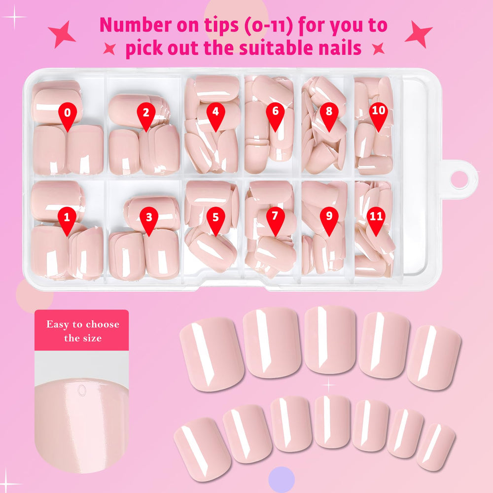 AddFavor adhesive tabs and glue displayed for quick application and longer wear