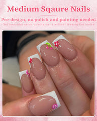 AddFavor adhesive tabs and small glue bottle staged to show fast application and secure hold benefit