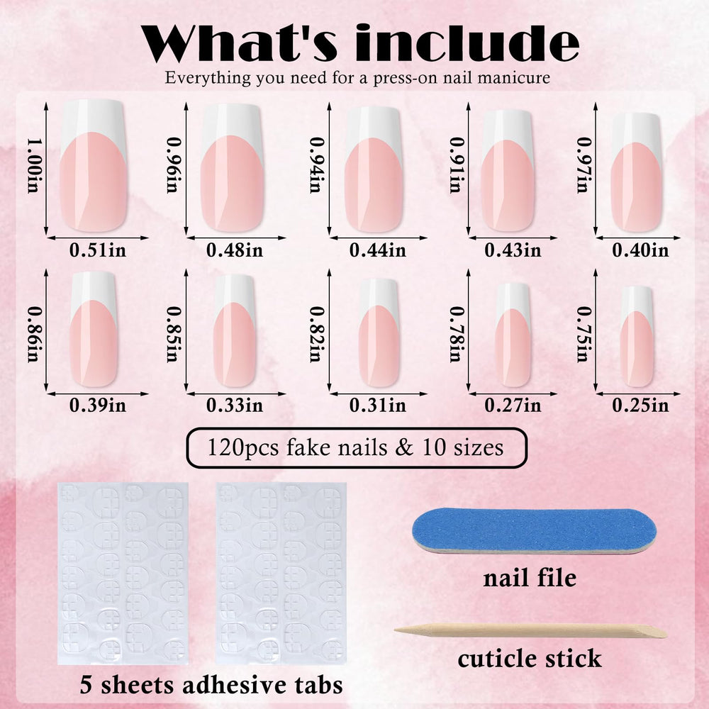 AddFavor adhesive tabs, mini file and stick arranged for quick application