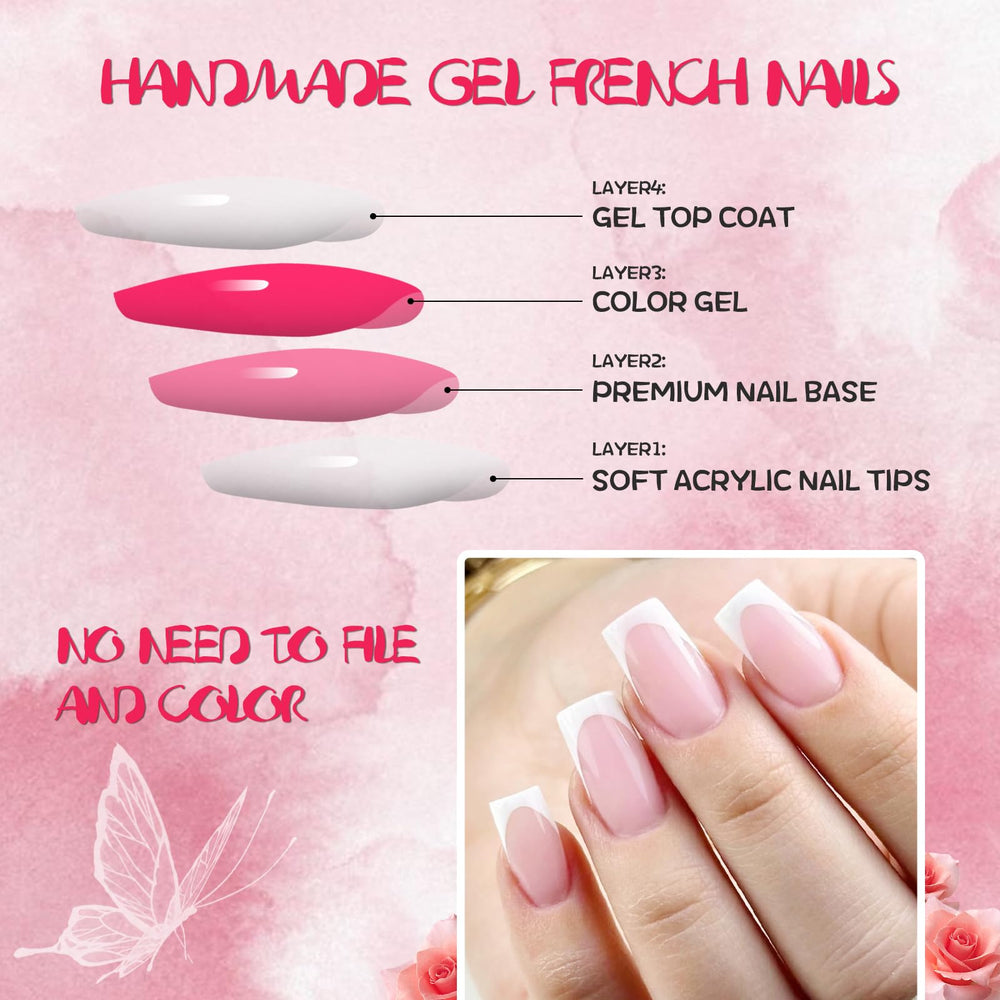 AddFavor hand applying a press-on nail demonstrating fast, glue-free use