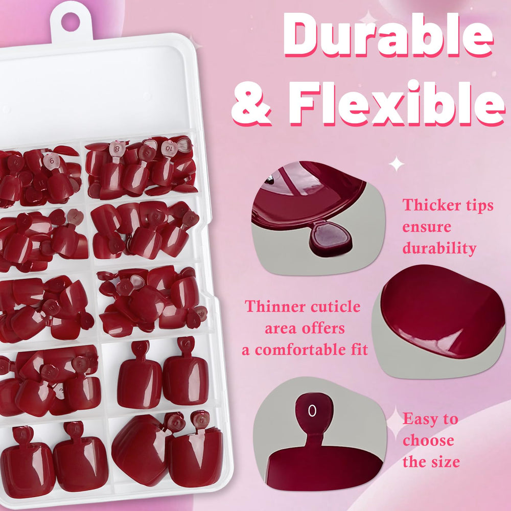 AddFavor close-up glossy wine red surface detail for salon shine