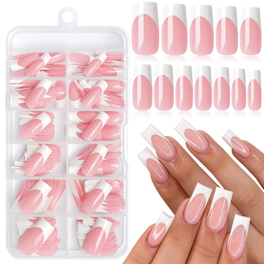 AddFavor front packaging view showing full French tip kit and convenience