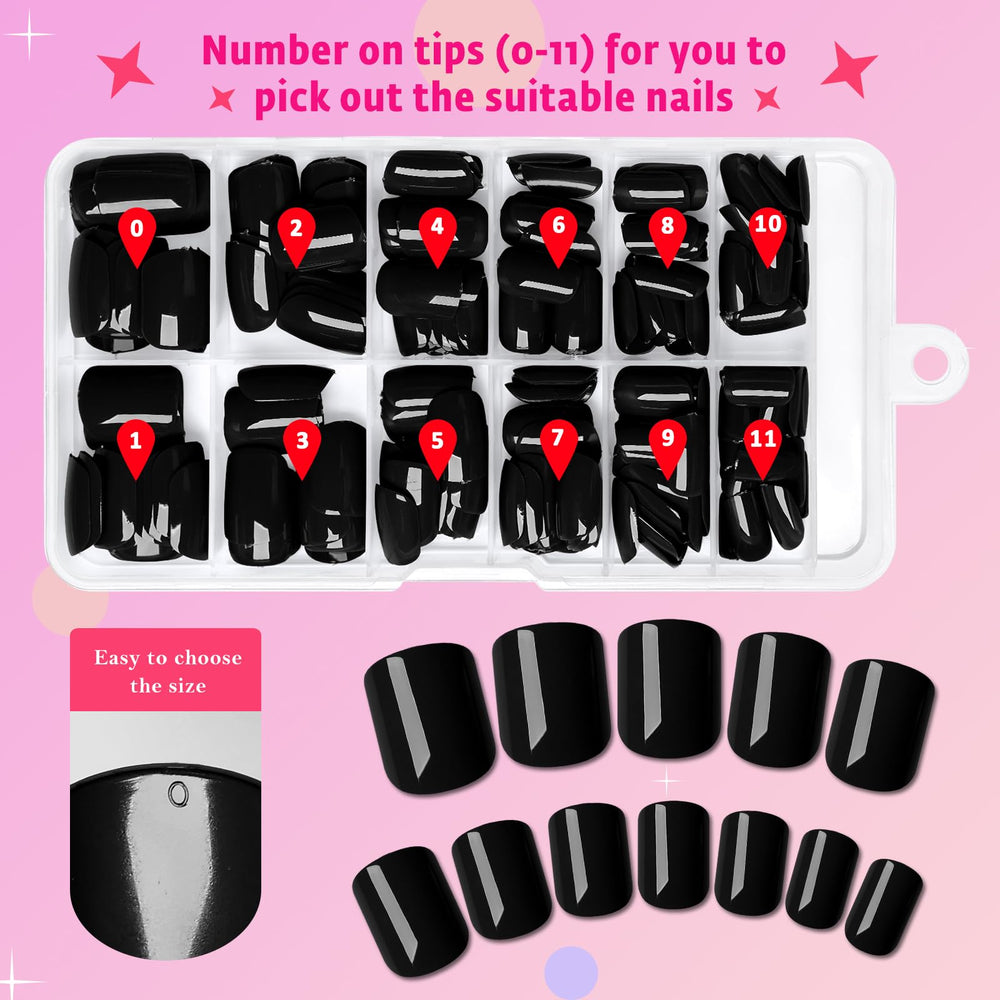 AddFavor hand applying a press-on nail showing quick installation and immediate polished results
