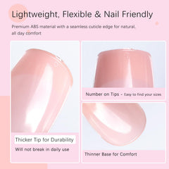 AddFavor included tools laid out showing glue, adhesive tabs, file and cuticle stick