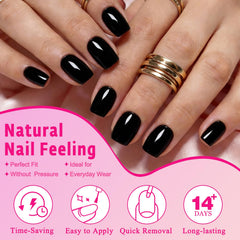 AddFavor nail tips arranged by size, numbered for easy selection and a precise fit