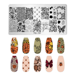 AddFavor rubber stamper held in hand for quick pattern pickup