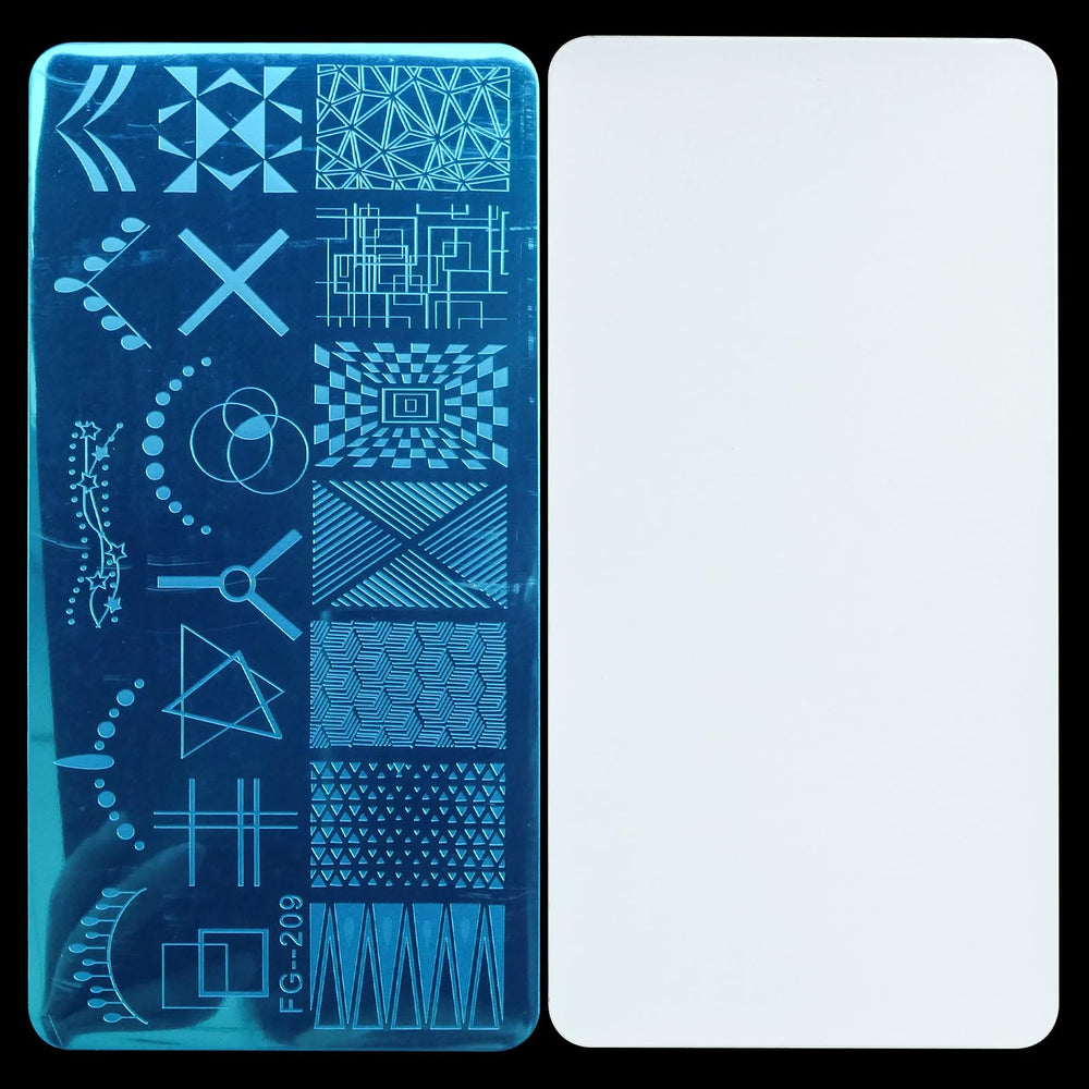 AddFavor scale comparison showing plate and stamper sizes clearly
