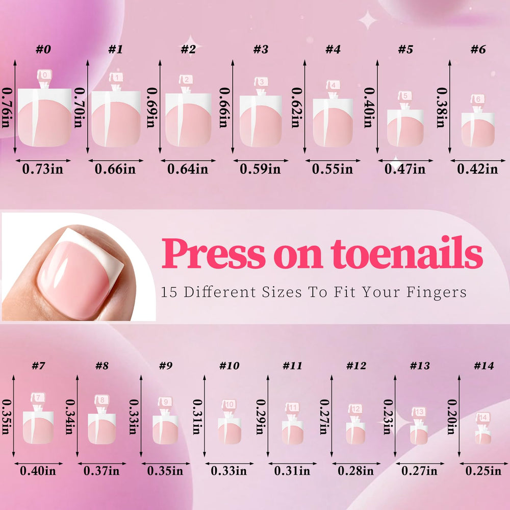 AddFavor numbered sizes and handles for easy fit matching and application