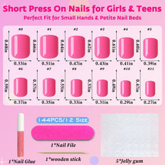 AddFavor numbered tips size chart for quick matching and accurate fit