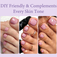 AddFavor toe tips worn on a model foot in sandals showing stylish everyday wear
