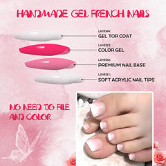 AddFavor compact clear travel case storing reusable toe nails for on-the-go touchups