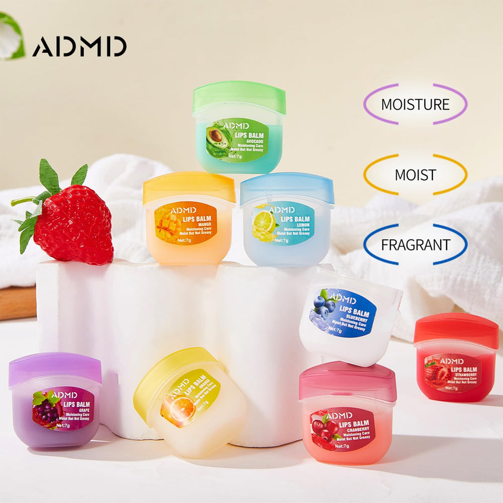 ADMD overnight bedside tube next to pillow signaling evening lip care